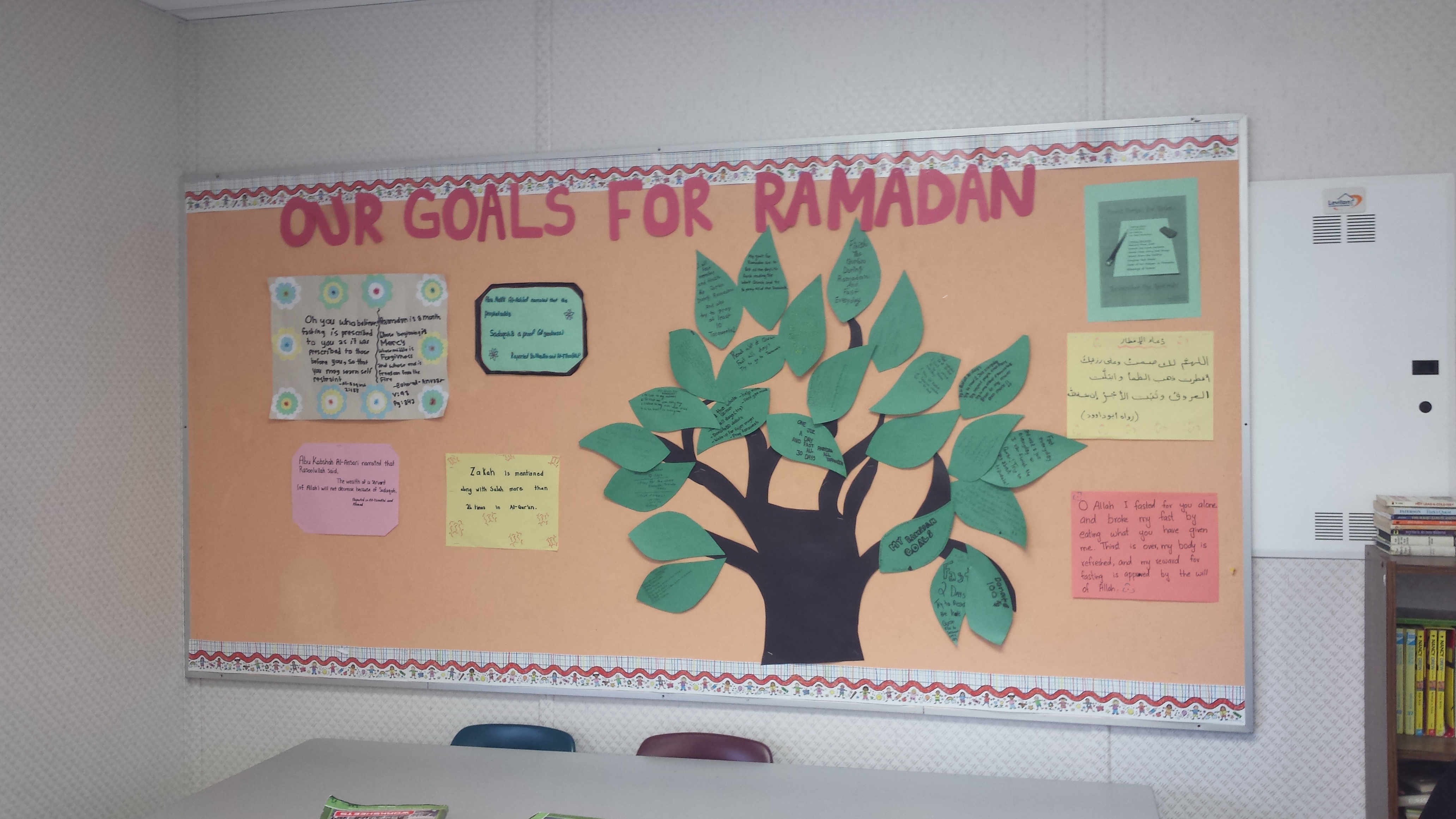 Grade 7 Ramadan Goals